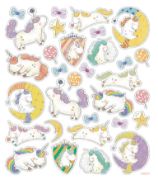 Picture of Multicolored Stickers Unicorn Fantasy