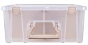Picture of Artbin Super Satchel Double Deep W/Removable Dividers Rose Gold Handle, Latch & Dividers