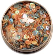 Picture of 28 Lilac Lane Tin W/Sequins 40g Spring Butterflies