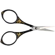 Picture of Heirloom Embroidery Scissors 4" Gunmetal & Gold Round Handle