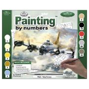 Picture of Paint By Number Kit 15.375"X11.25" Flying Fortress