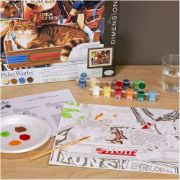 Picture of Paint Works Paint By Number Kit 14"X11" Cat Signs