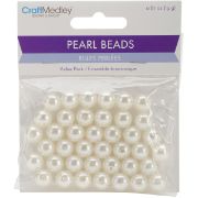 Picture of Pearl Beads Value Pack 10mm Ivory 40/Pkg