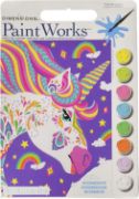 Picture of Paint Works Paint By Number Kit 9"X12" Unicorn