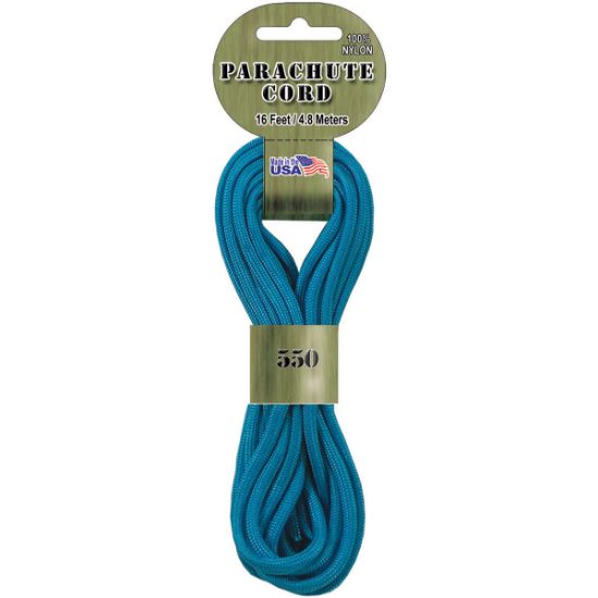 Picture of Parachute Cord 4mmx16' Turquoise