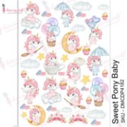 Picture of Dress My Craft Transfer Me Sheet A4 Sweet Pony Baby