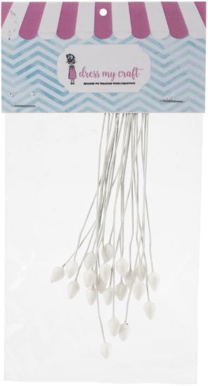 Picture of Dress My Craft Foam Flower Buds 20/Pkg 5mm Pointed