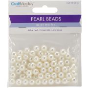 Picture of Pearl Beads Value Pack 8mm Ivory 80/Pkg