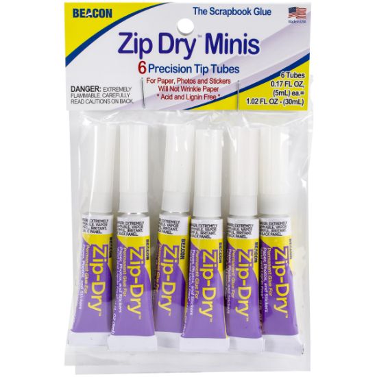 Picture of Beacon Mini Zip Dry 5ml Tubes 6/Pkg 