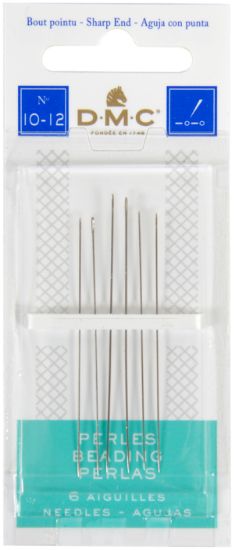 Picture of Beading Hand Needles Size 10/12 6/Pkg