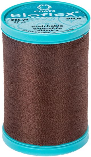 Picture of Eloflex Stretch Thread 225yd Dark Brown