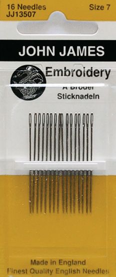 Picture of Embroidery Hand Needles Size 7 16/Pkg