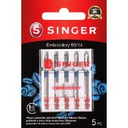 Picture of Embroidery Machine Needles 5/Pkg Size 90