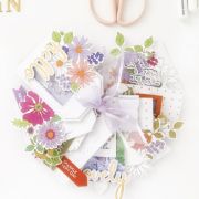 Picture of Pinkfresh Cardstock Die-Cuts Ephemera Pack 16/Pkg-Fancy Floral