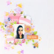 Picture of Pinkfresh Cardstock Die-Cuts Ephemera Pack 16/Pkg-Fancy Floral