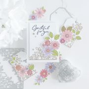 Picture of Pinkfresh Cardstock Die-Cuts Ephemera Pack 16/Pkg-Fancy Floral