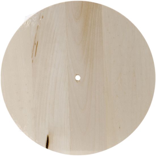 Picture of Basswood Round Clock 10"