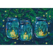Picture of Be A Light Mini Counted Cross Stitch Kit 7"X5" 14 Count