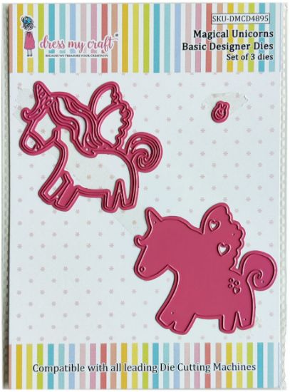 Picture of Dress My Craft Basic Designer Dies-Magical Unicorns