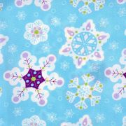 Picture of Bucilla Felt Stocking Liners For 18" Stockings-Snowflakes