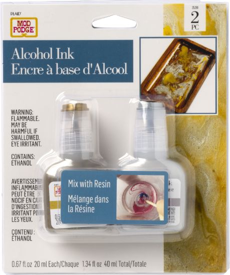 Picture of Mod Podge Alcohol Inks .67oz 2/Pkg True Metallics