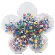 Picture of Ball Head Quilting Pins In Flower Case Size 17 360/Pkg