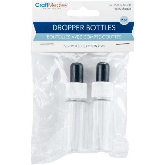 Picture of Dropper Bottles 2/Pkg 20ml