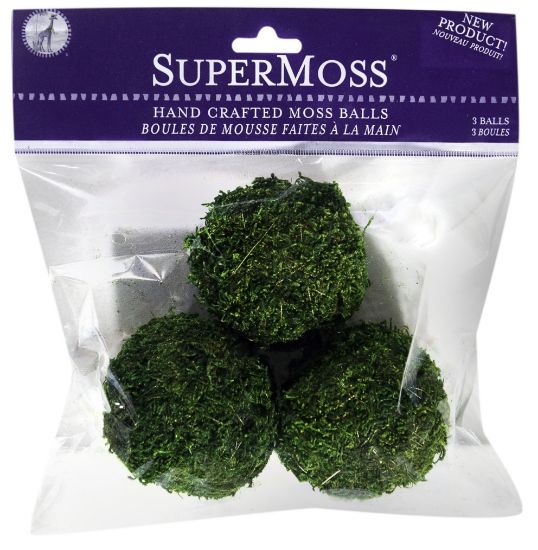 Picture of Moss Balls 2.5" 3/Pkg Green
