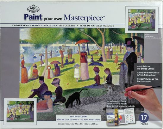 Picture of Paint Your Own Masterpiece 11"X14" A Sunday On La Gran de Jatte