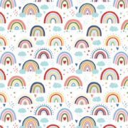 Picture of My Favorite Summer Double-Sided Cardstock 12"X12"-Summer Rainbows