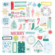 Picture of PinkFresh Ephemera Cardstock Die-Cuts-Happy Holidays