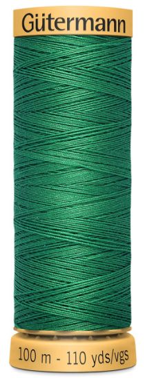 Picture of Natural Cotton Thread 110yd Green Bead
