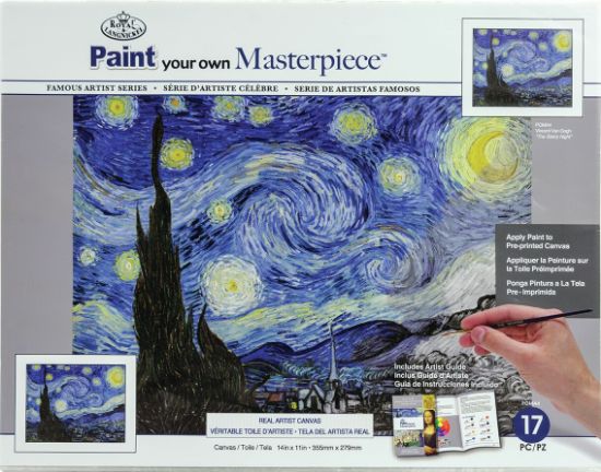 Picture of Paint Your Own Masterpiece 11"X14" The Starry Night