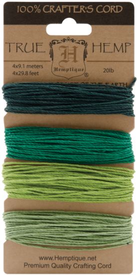 Picture of Hemp Cord 20lb 120' Emerald