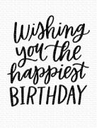 Picture of My Favorite Things Clearly Sentimental Stamps 3"X4" Happiest Birthday