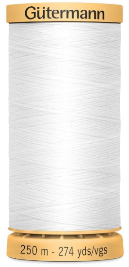 Picture of Natural Cotton Thread 273yd White
