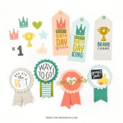 Picture of Concord & 9th Clear Stamps 6"X6"-Bravo