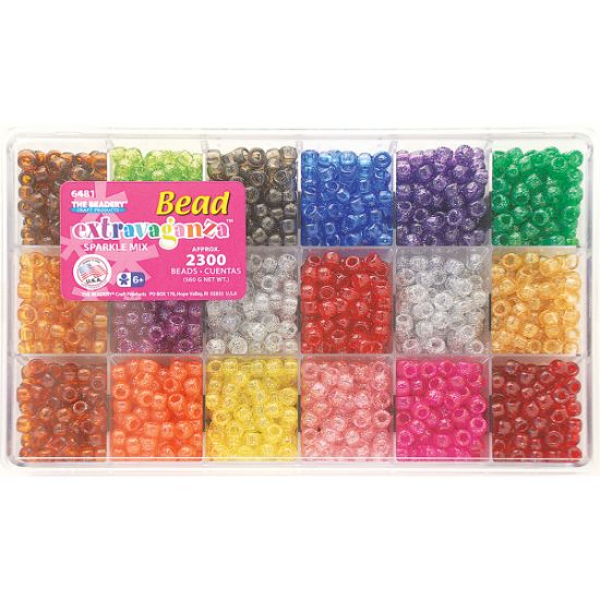 Picture of Bead Extravaganza Bead Box Kit 19.75oz All Sparkle