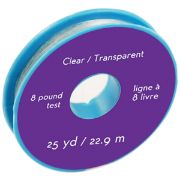 Picture of Beading/Jewelry Cord 8lb 25yd Clear