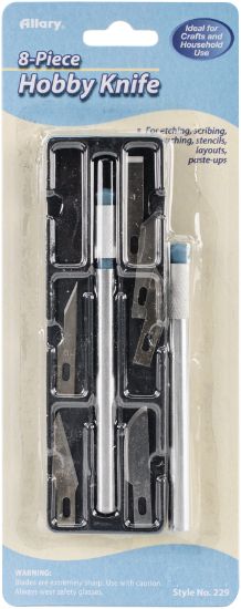 Picture of Hobby Knife Set 8pcs  