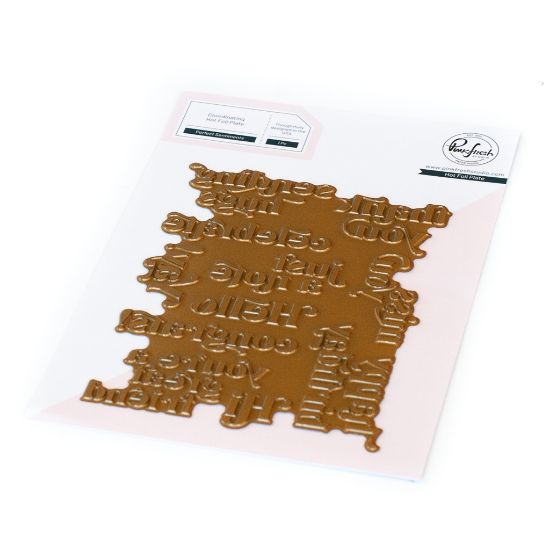 Picture of Pinkfresh Studio Hot Foil Plate-Perfect Sentiments
