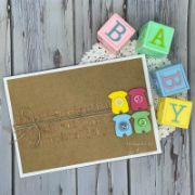 Picture of Creative Expressions Craft Dies By Sue Wilson-Mini Shadowed Sentiments Sweet Baby