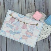Picture of Creative Expressions Craft Dies By Sue Wilson-Mini Shadowed Sentiments Sweet Baby