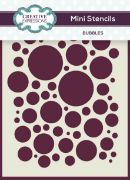 Picture of Creative Expressions Mini Stencil 4"X3"-Bubbles