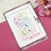 Picture of Creative Expressions Mini Stencil 4"X3"-Bubbles