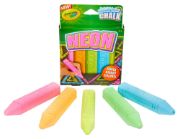 Picture of Crayola Special FX Neon Sidewalk Chalk 5/Pkg