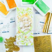 Picture of Pinkfresh Studio Hot Foil Plate Folk Garden