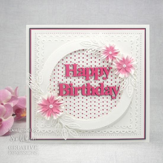 Picture of Creative Expressions Craft Dies By Sue Wilson-Background Collection - Ric Rac Ribbon