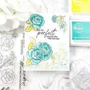 Picture of Pinkfresh Studio Clear Stamp Set 6"X8"-Grant Yourself Grace