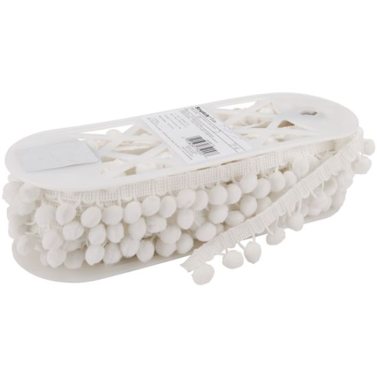 Picture of Ball Fringe 1-1/8"X12yd White